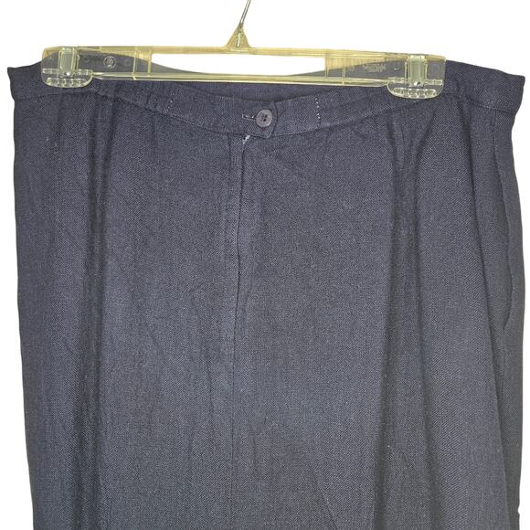 Bretton Place Navy Blue Pencil Skirt Size 16 0230 - Picture 4 of 8